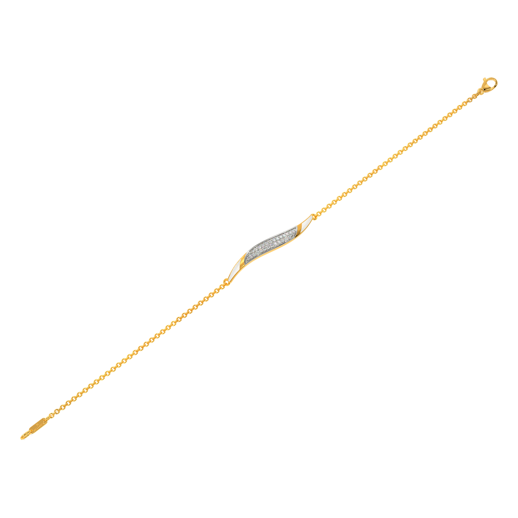 White Dare Diamond Bracelets