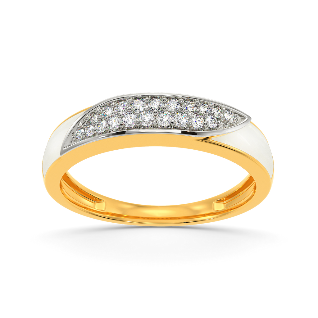 Powered By White Diamond Rings