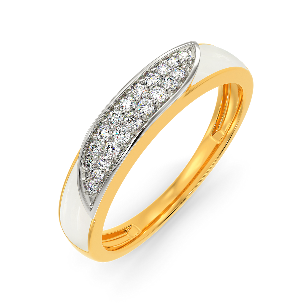 Powered By White Diamond Rings