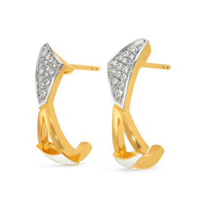 White Dream Diamond Earrings