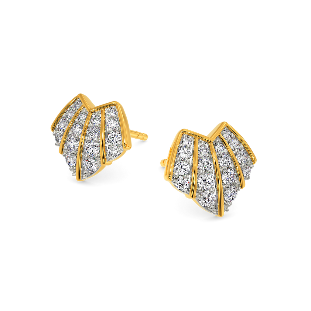 Denim Queen Diamond Earrings