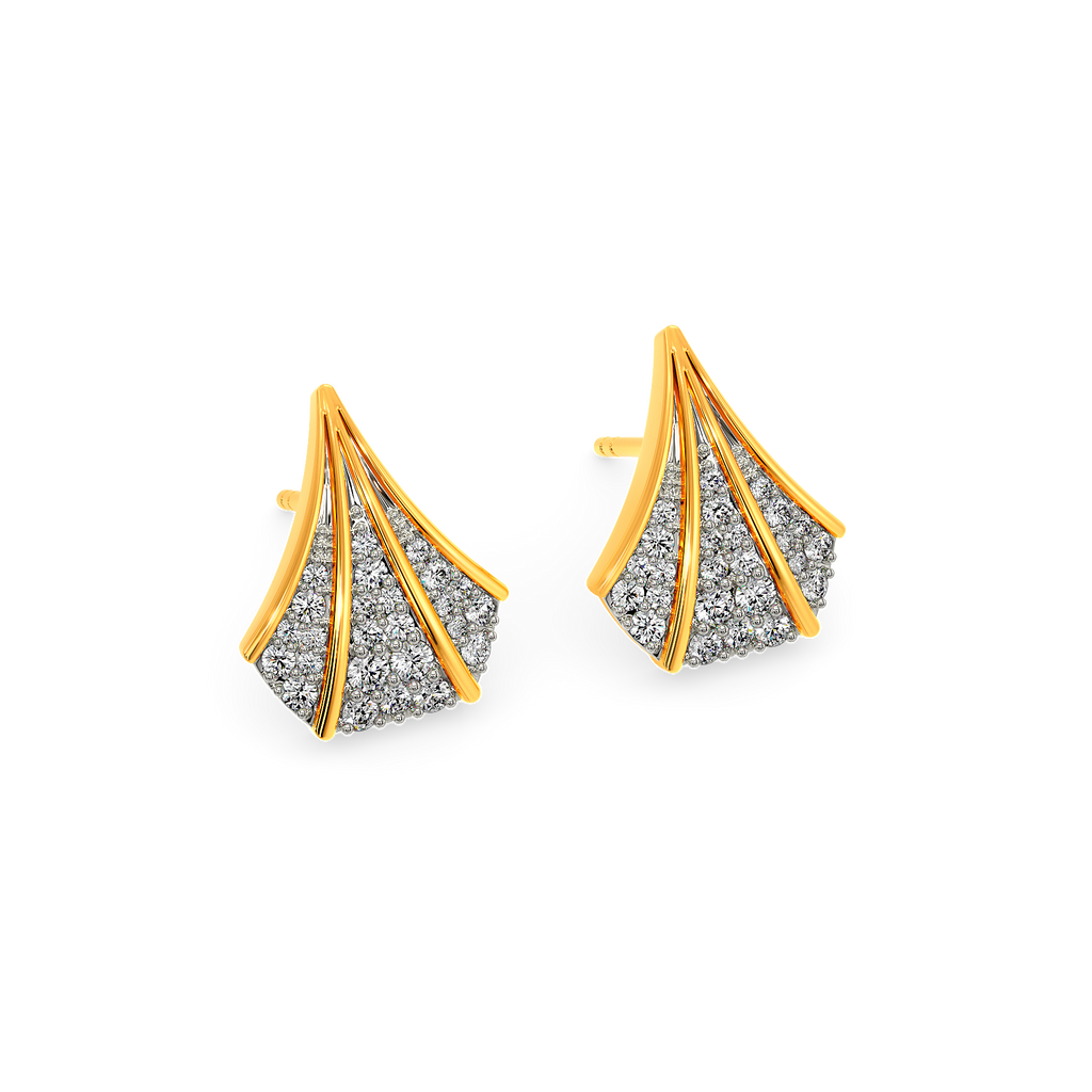Denim Love Diamond Earrings