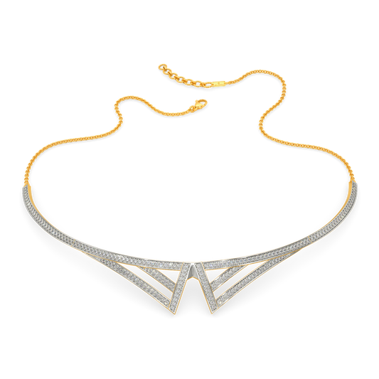 Stripes of Summer Diamond Necklaces