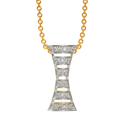 Vibin to Stripes Diamond Pendants