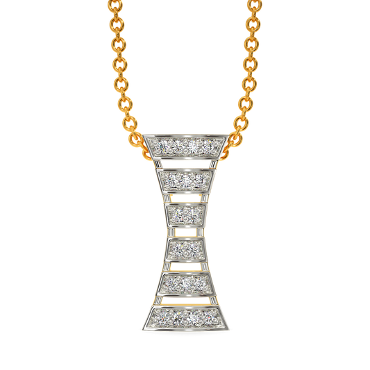 Vibin to Stripes Diamond Pendants