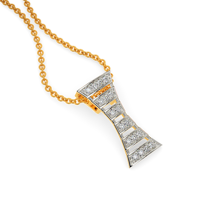 Vibin to Stripes Diamond Pendants