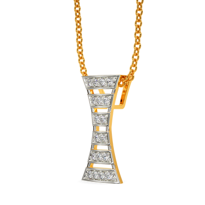 Vibin to Stripes Diamond Pendants