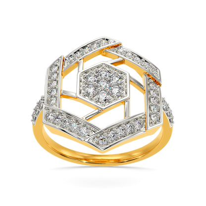 Snazzy Stripes Diamond Rings