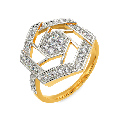 Snazzy Stripes Diamond Rings