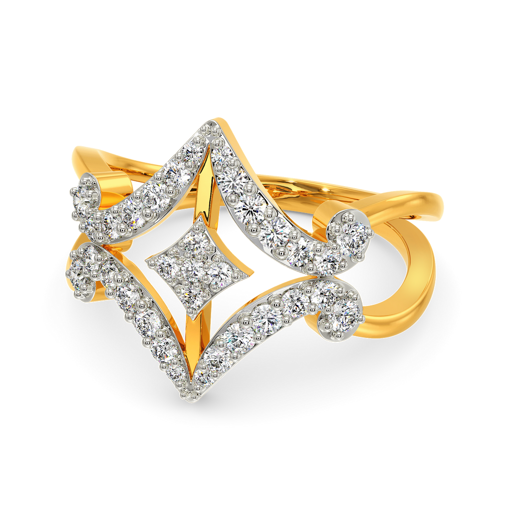 Touch of Baroque Diamond Rings