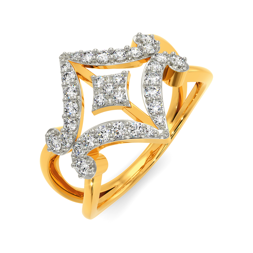 Touch of Baroque Diamond Rings