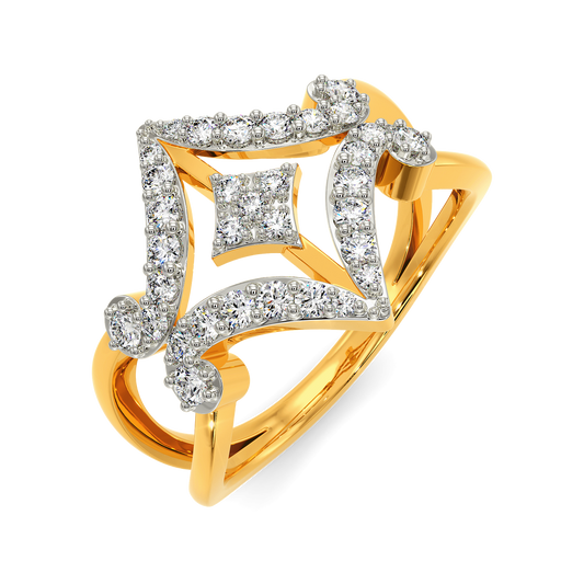 Touch of Baroque Diamond Rings