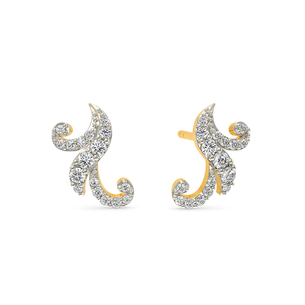 Song of Acantha Diamond Earrings