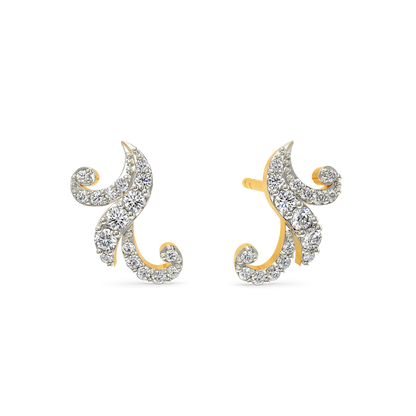 Song of Acantha Diamond Earrings