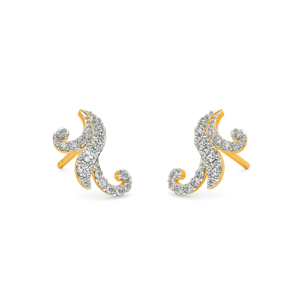 Song of Acantha Diamond Earrings