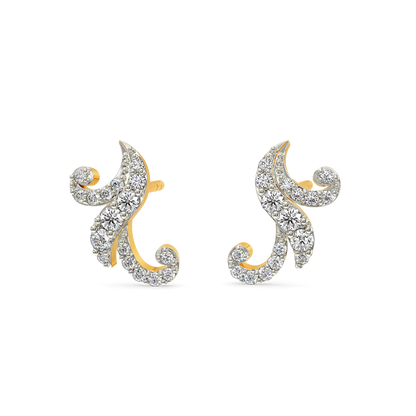 Song of Acantha Diamond Earrings