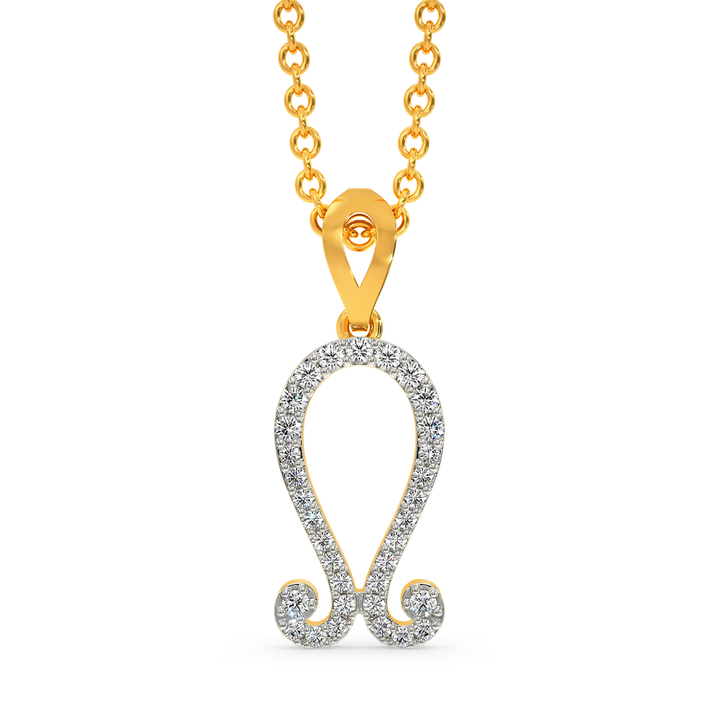 Modern Romance Diamond Pendants