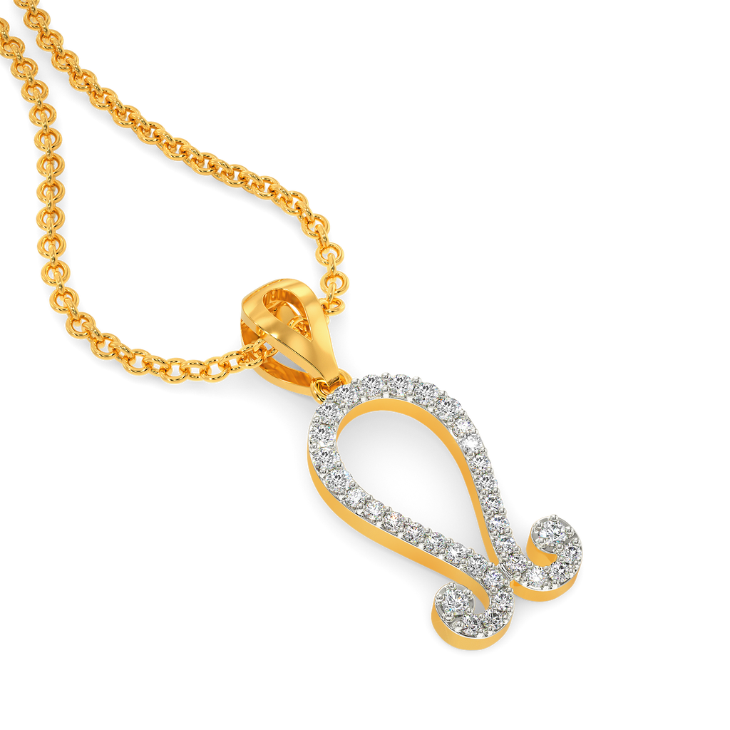 Modern Romance Diamond Pendants
