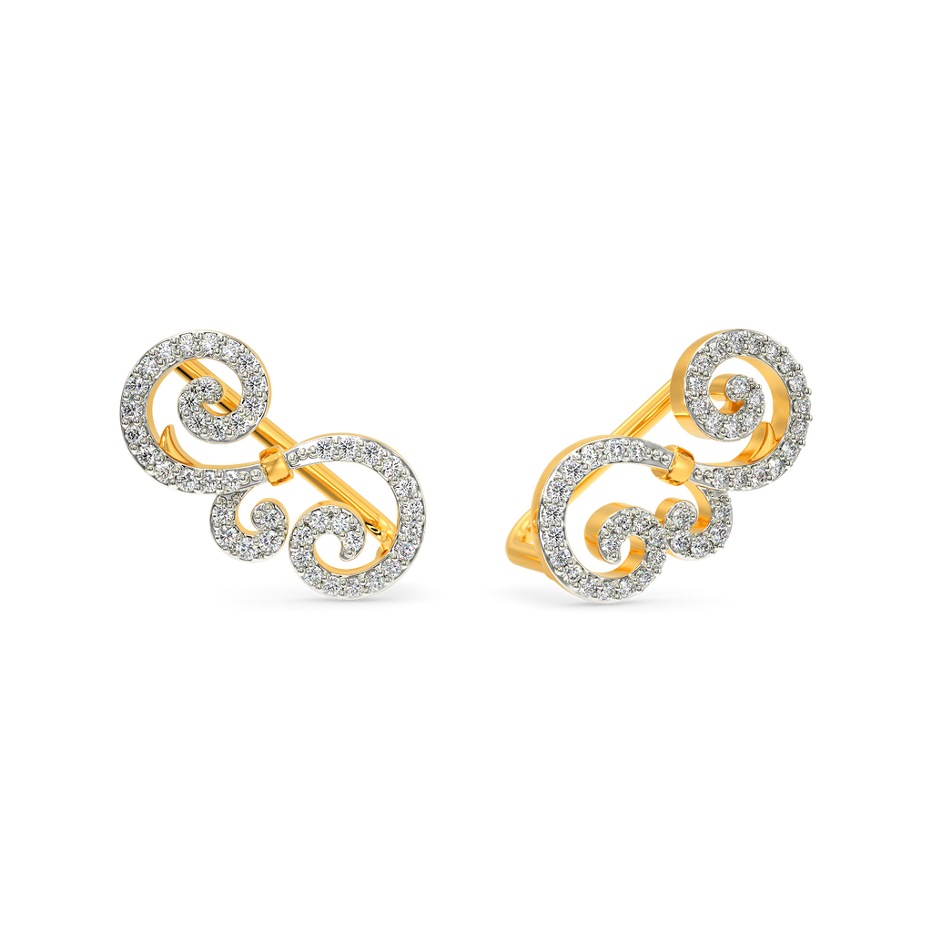 Subtle Extravagance Diamond Earrings