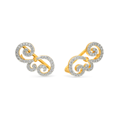 Subtle Extravagance Diamond Earrings