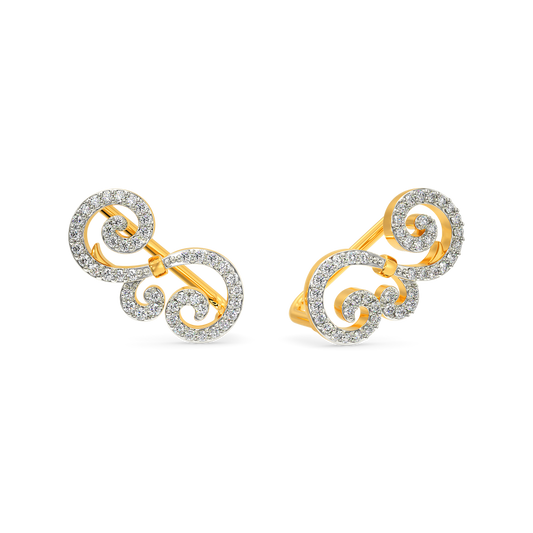 Subtle Extravagance Diamond Earrings