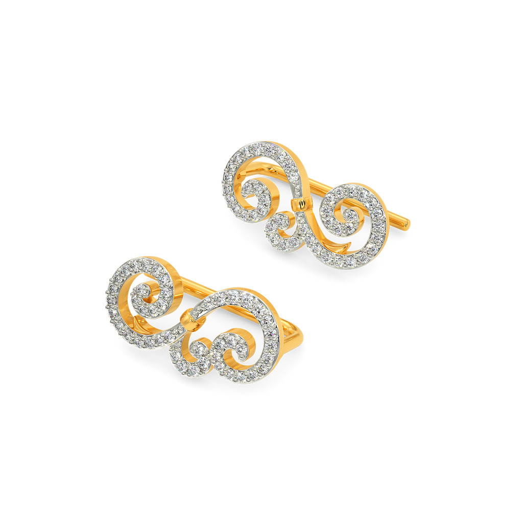Subtle Extravagance Diamond Earrings