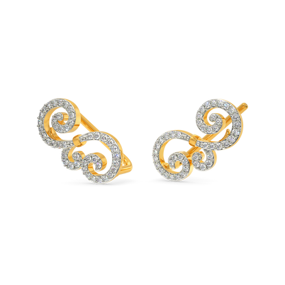 Subtle Extravagance Diamond Earrings