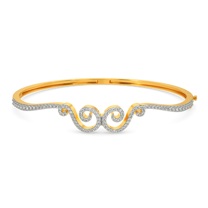 Subtle Extravagance Diamond Bangles