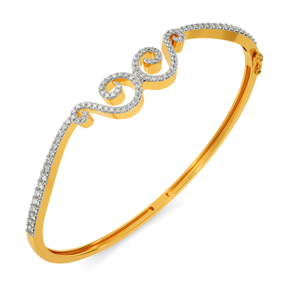 Subtle Extravagance Diamond Bangles