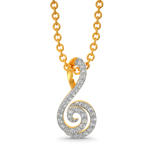 Subtle Extravagance Diamond Pendants