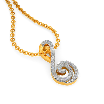 Subtle Extravagance Diamond Pendants