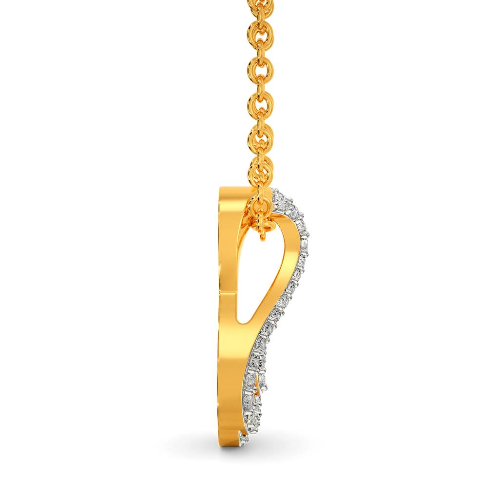 Subtle Extravagance Diamond Pendants