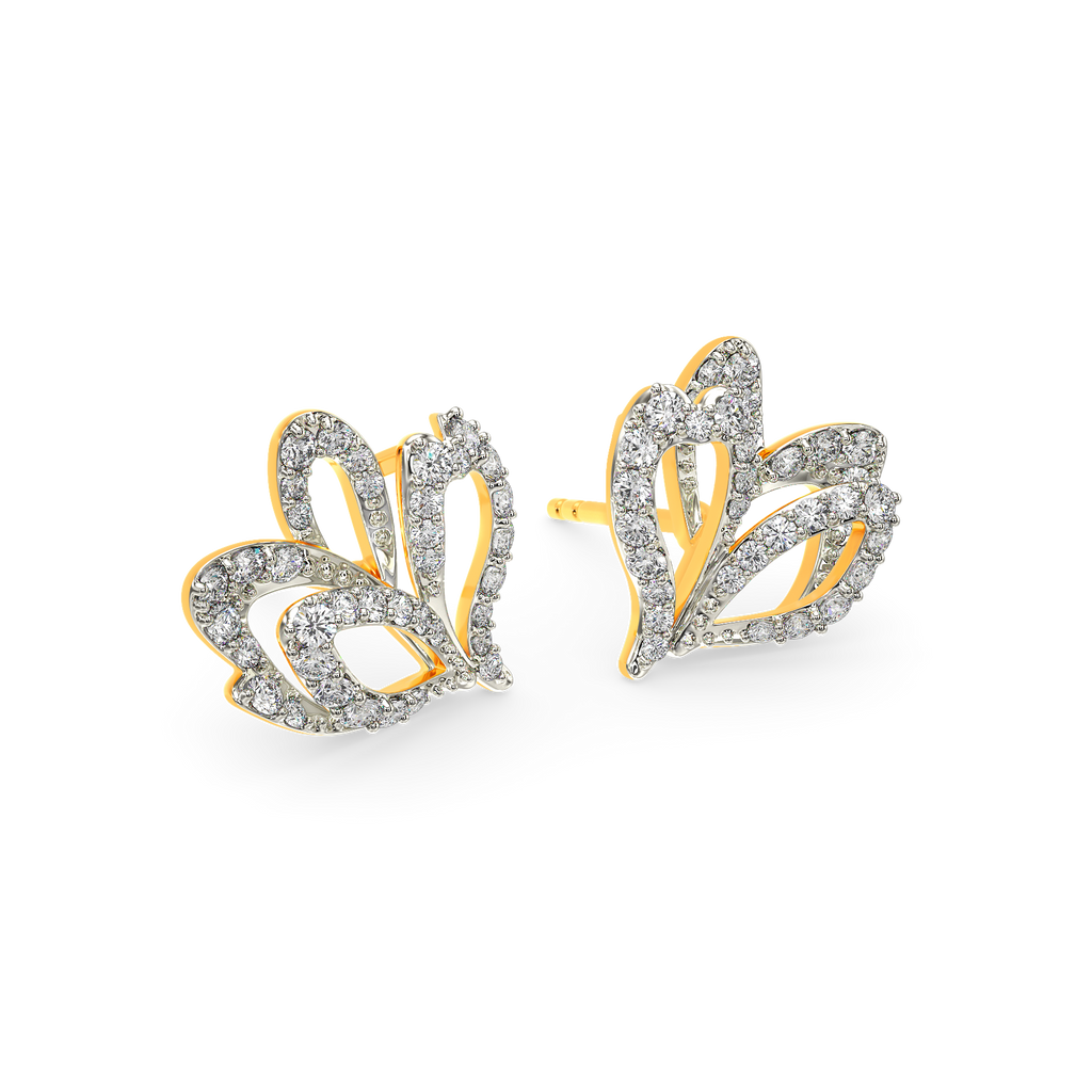 Lilac Land Diamond Earrings