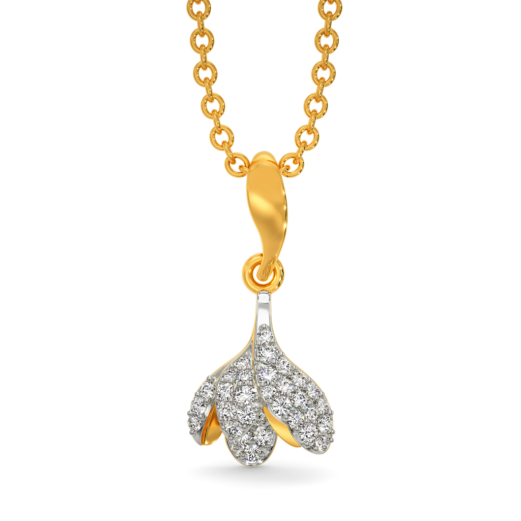 Whispering Lilac Diamond Pendants