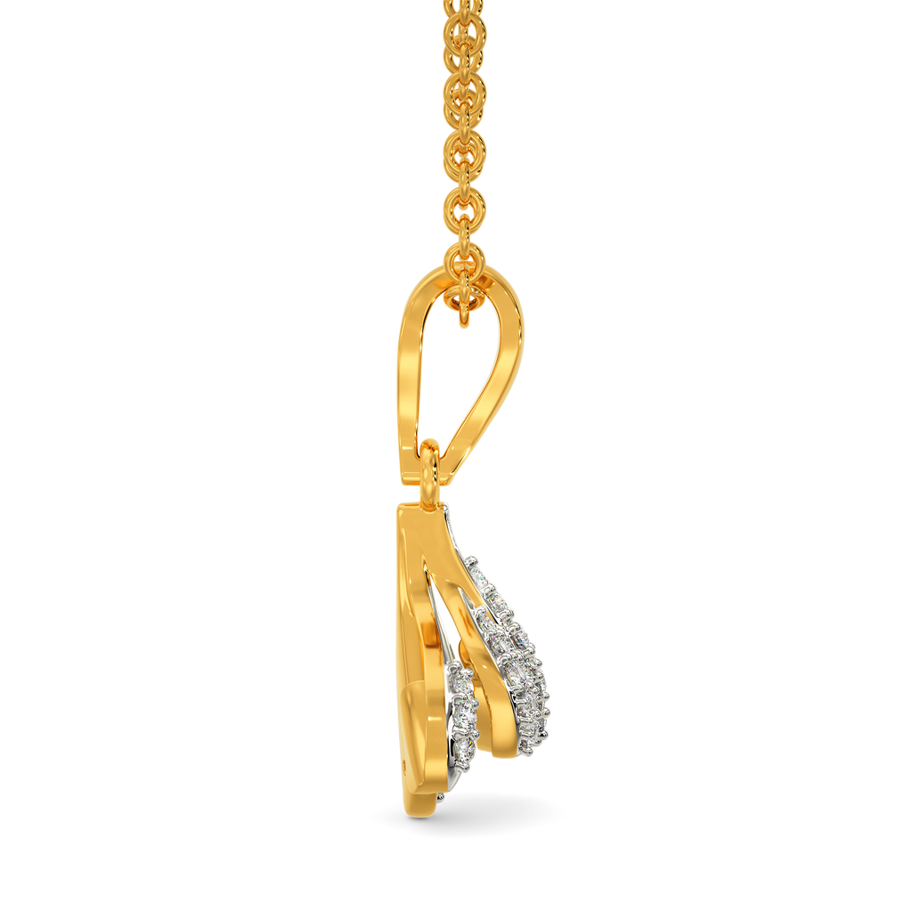 Whispering Lilac Diamond Pendants