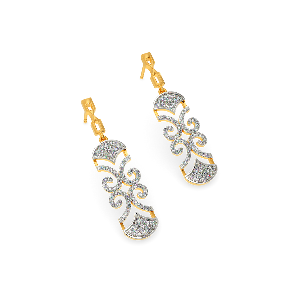 Summer Vibe Diamond Earrings