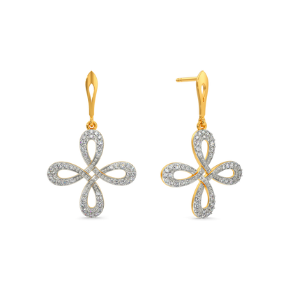 In a Vintage Moment Diamond Earrings