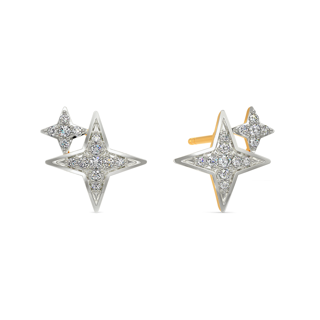 Me n Mom Diamond Earrings