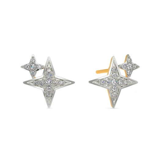 Me n Mom Diamond Earrings