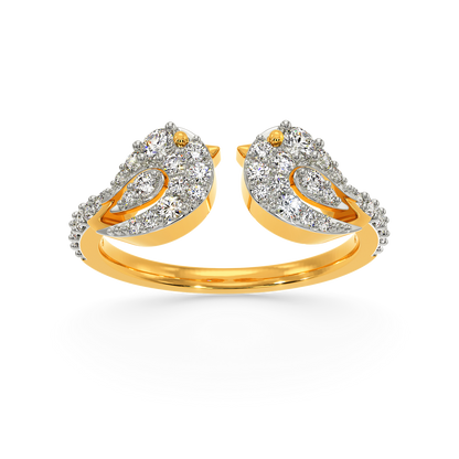 Cradled in Love Diamond Rings