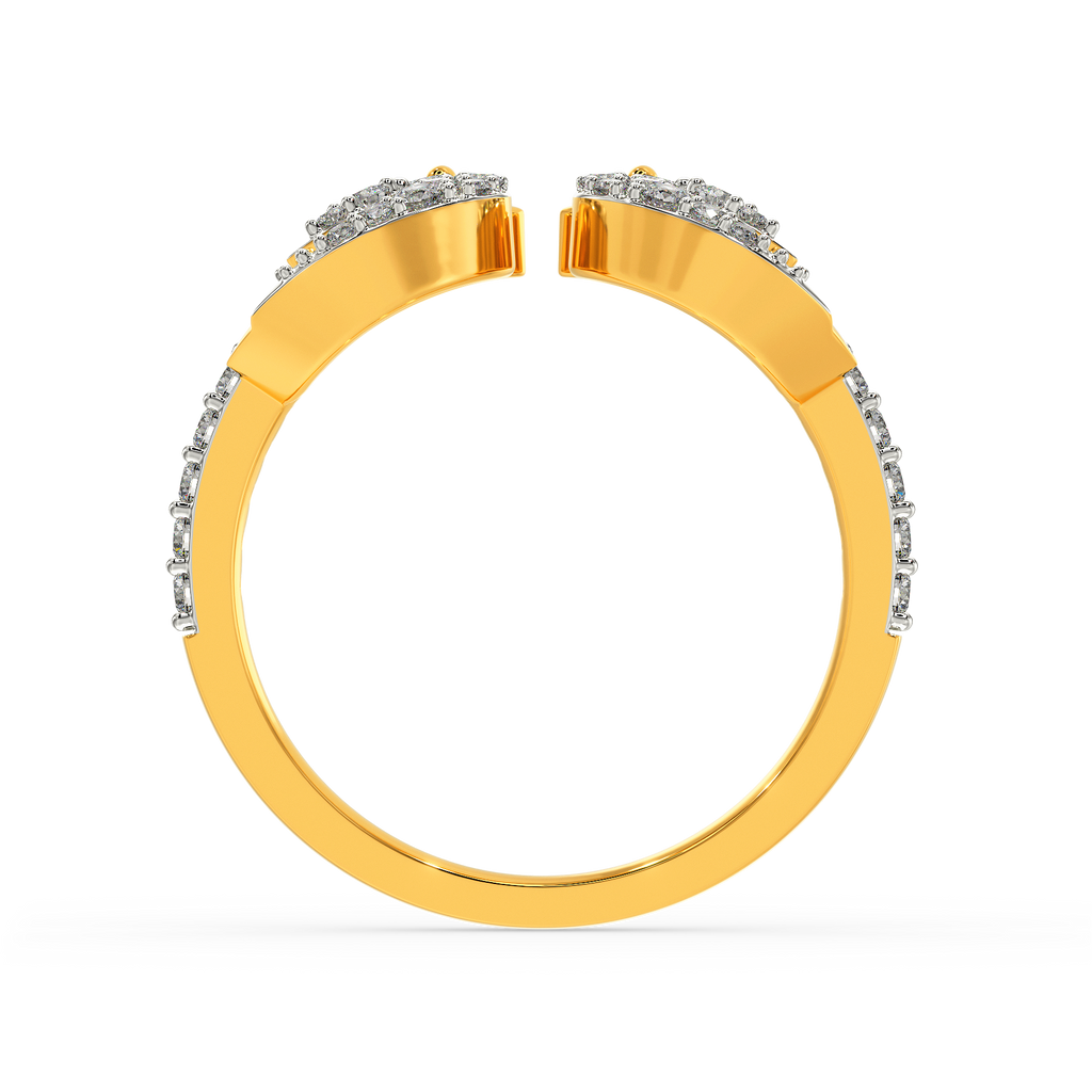 Cradled in Love Diamond Rings