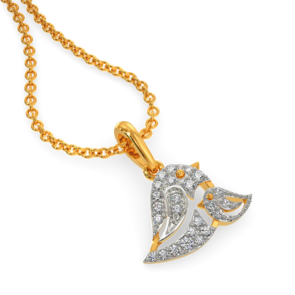 Cradled in Love Diamond Pendants