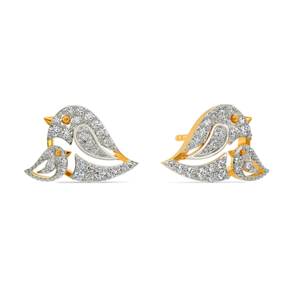 Cradled in Love Diamond Earrings