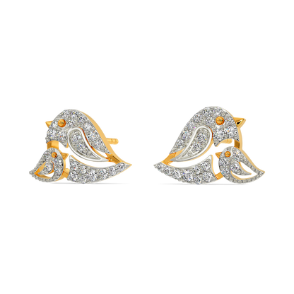 Cradled in Love Diamond Earrings