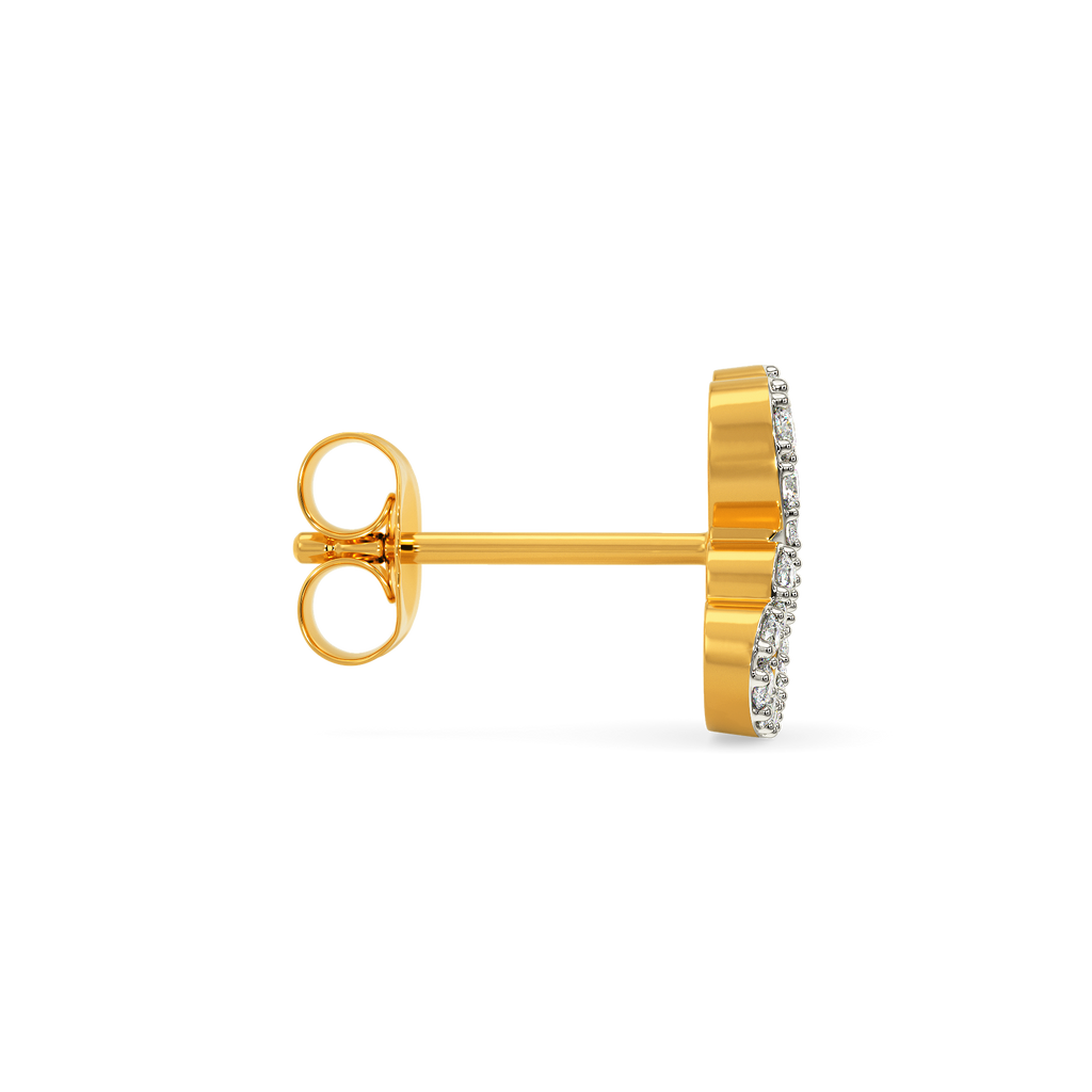 Mama's Hearbeat Diamond Earrings