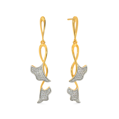 My Dear Mom Diamond Earrings