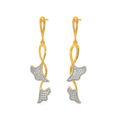 My Dear Mom Diamond Earrings