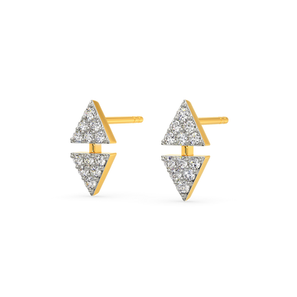 Its the Nineties Diamond Earrings