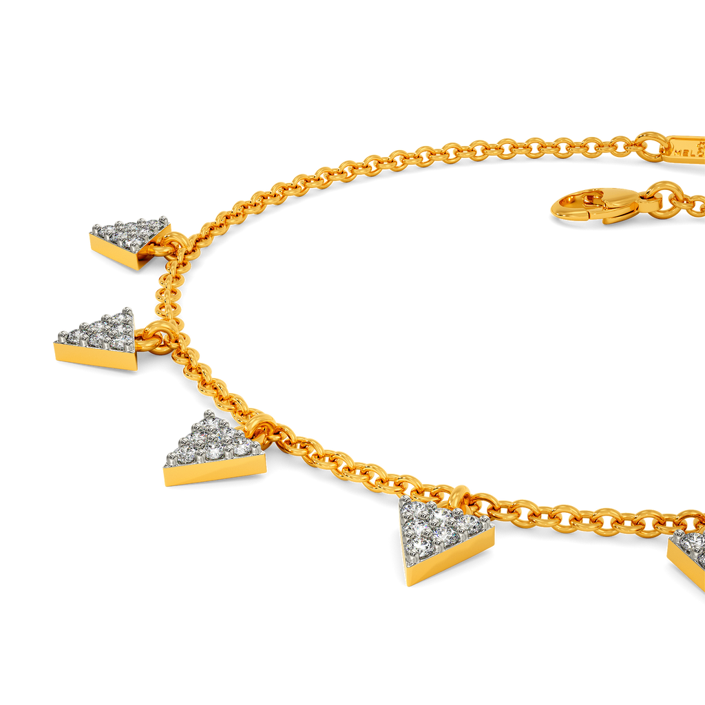 Modern Minimalist Diamond Bracelets