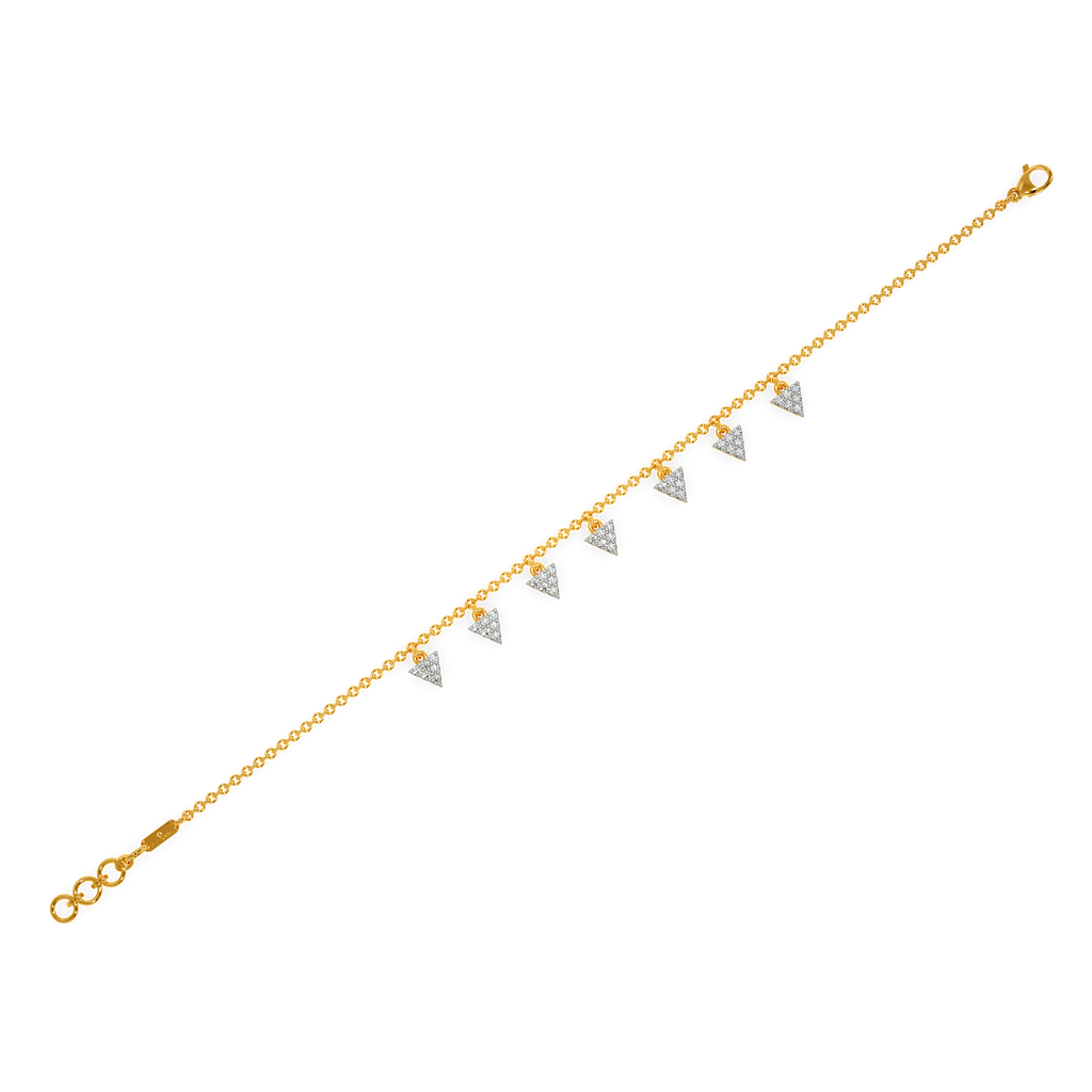 Modern Minimalist Diamond Bracelets